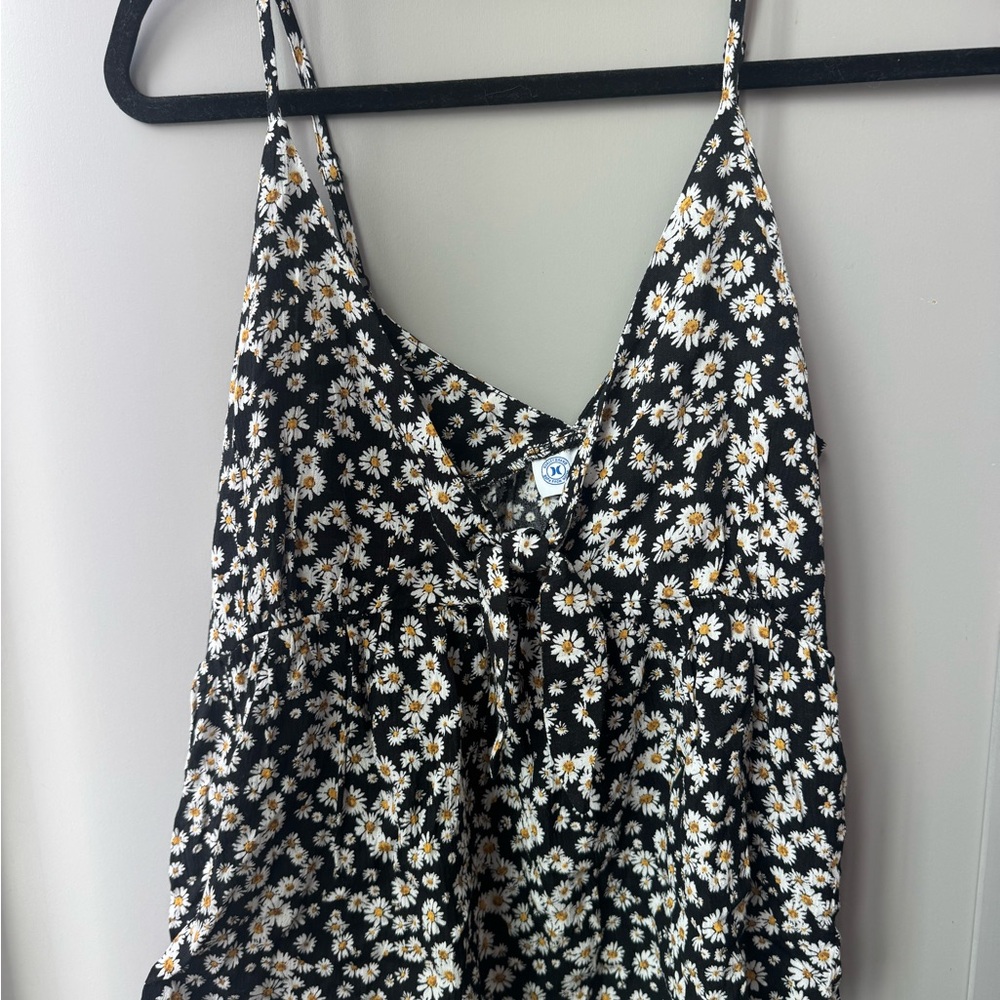 Hurley Black and White Daisy Dress